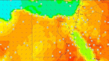 درجات الحرارة
